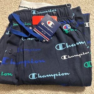 Champion Navy and Teal Lounge Pants